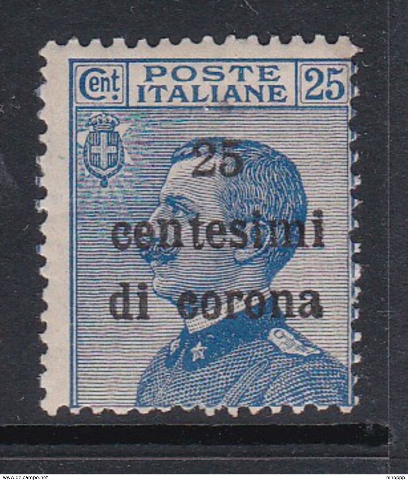 Venezia Giulia N69 1919 Italian Stamps Overprinted 25c On 25c Blue  Mint Hinged - Austrian Occupation