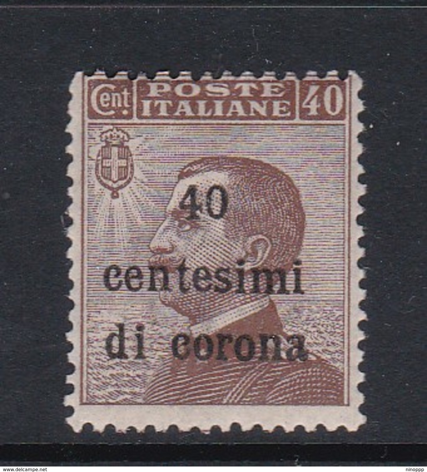 Venezia Giulia N70 1919 Italian Stamps Overprinted 40c On 40c Brown  Mint Hinged - Austrian Occupation