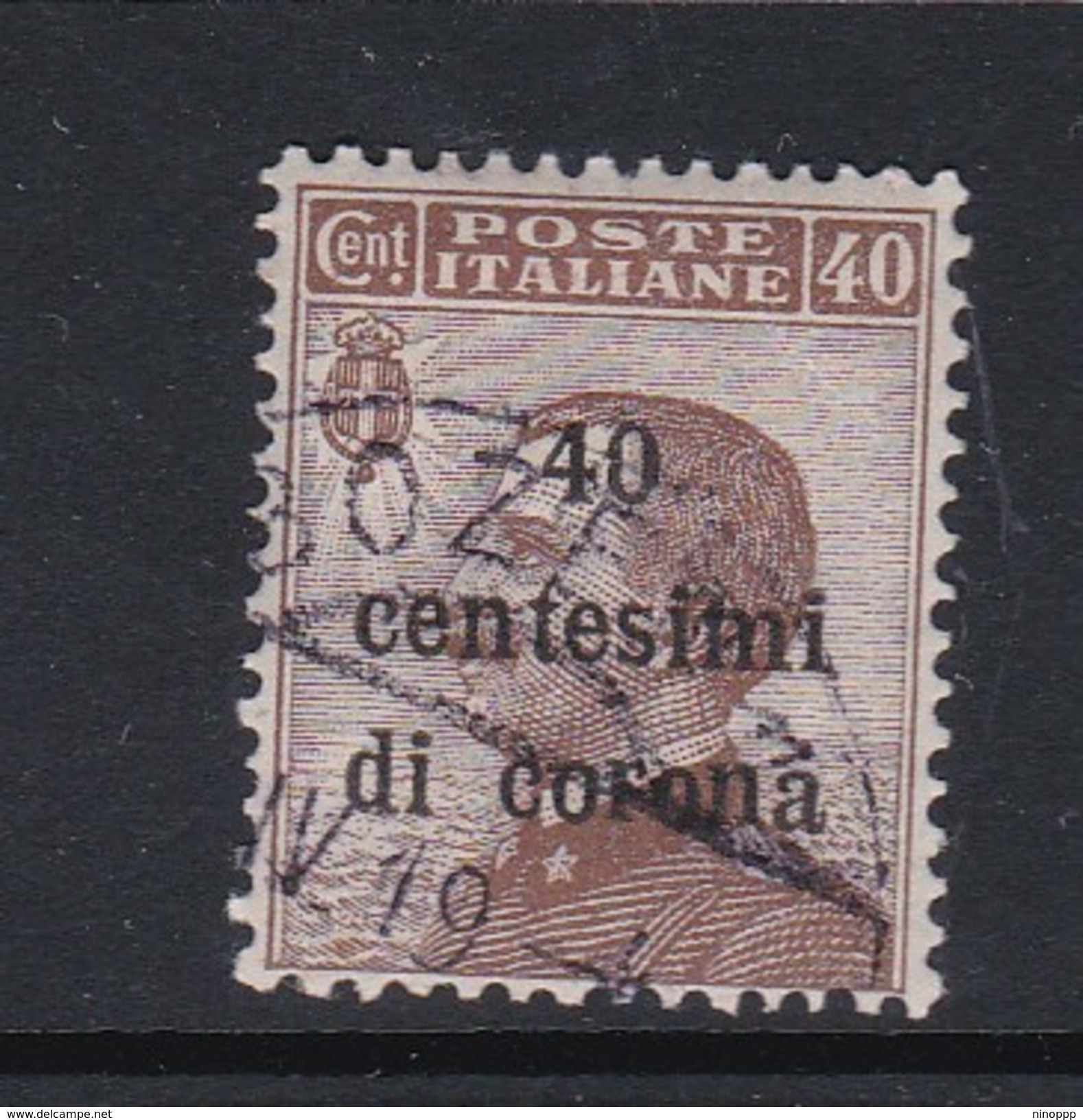 Venezia Giulia N70 1919 Italian Stamps Overprinted 40c On 40c Brown  Used - Austrian Occupation