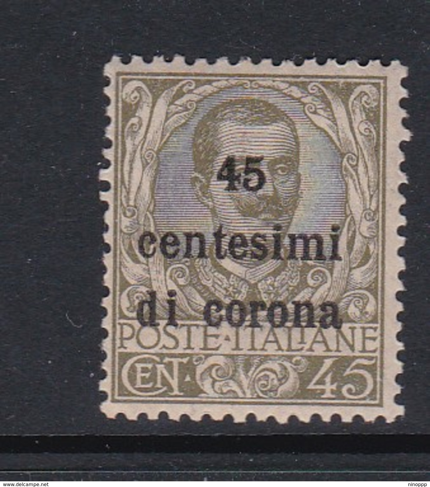 Venezia Giulia N71 1919 Italian Stamps Overprinted 45c On 45c Olive Green  Mint Hinged - Austrian Occupation