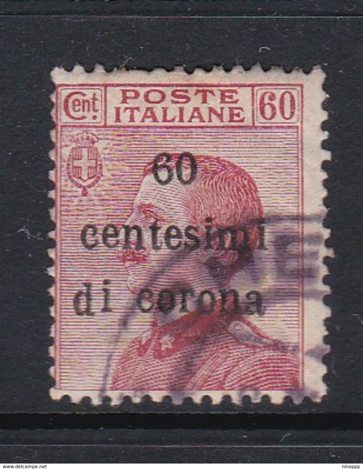 Venezia Giulia N73 1919 Italian Stamps Overprinted 60c On 60c Brown Carmine Used - Austrian Occupation