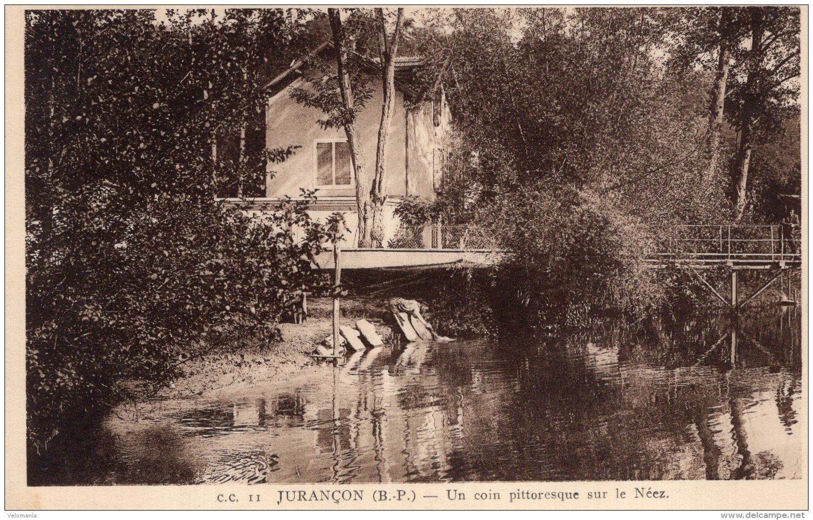 V11322 Cpa 64 Jurancon - Un Coin Pittoresque Dur Le Néez - Jurancon