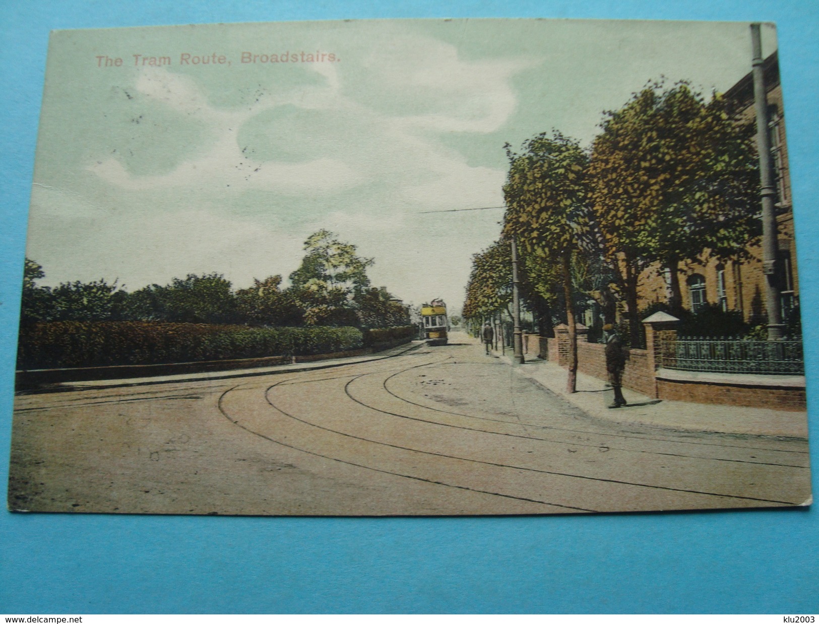 Angleterre - Broadstairs - The Tram Route - 1912 - Autres & Non Classés