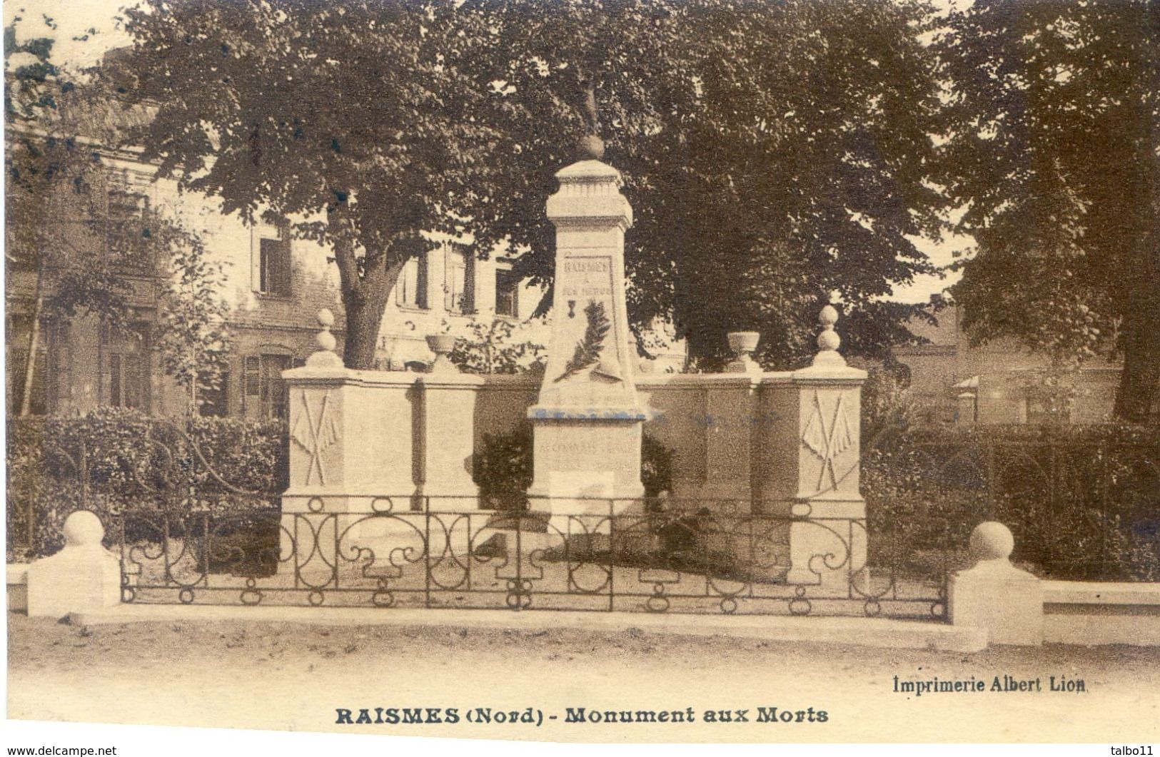 59 - Raismes - Monument Aux Morts - Raismes