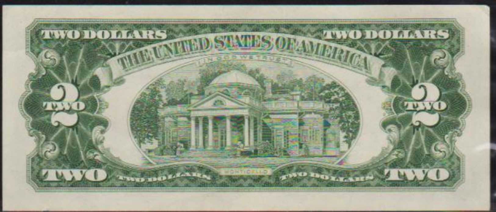 USD 1963 RED SEAL $2. UNITED STATES NOTE. LN A CRISP HIGH GRADE.. - Biljetten Van De Verenigde Staten (1928-1953)