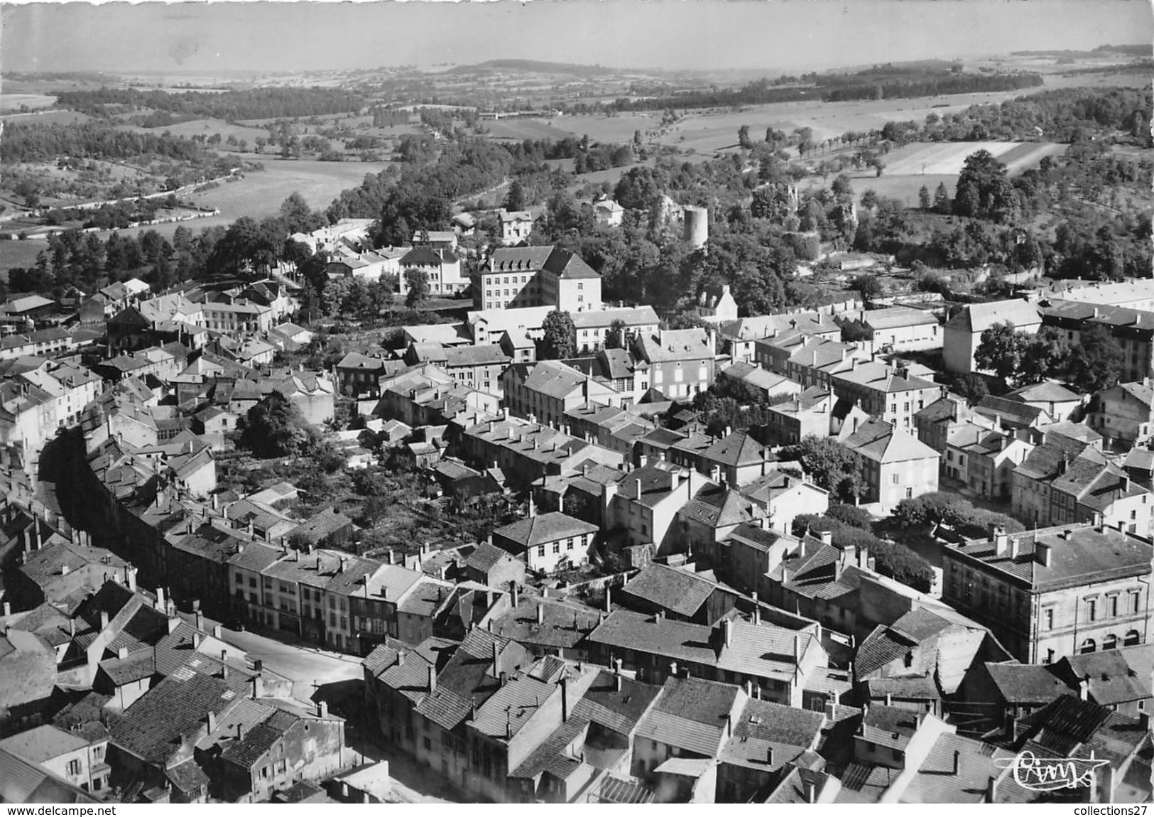 54-BLAMONT- VUE GENERALE AERIENNE - Blamont