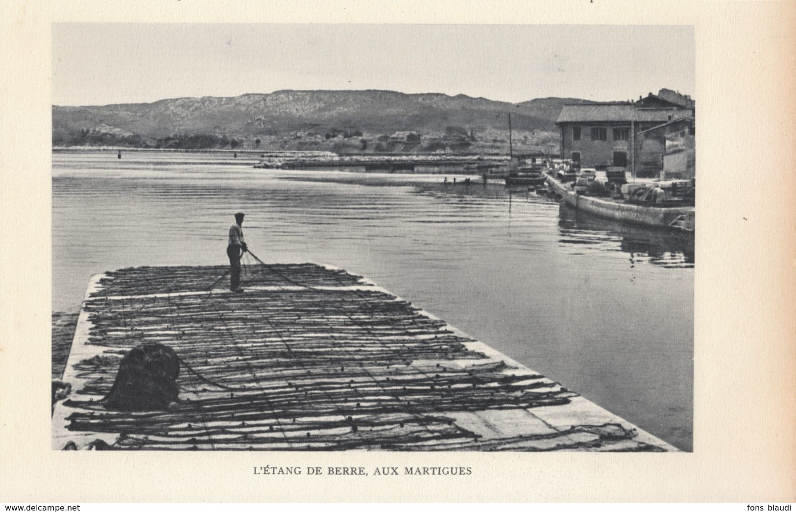 1941 - Héliogravure - Martigues (Bouches-du-Rhône) - L'étang De Berre - FRANCO DE PORT - Unclassified