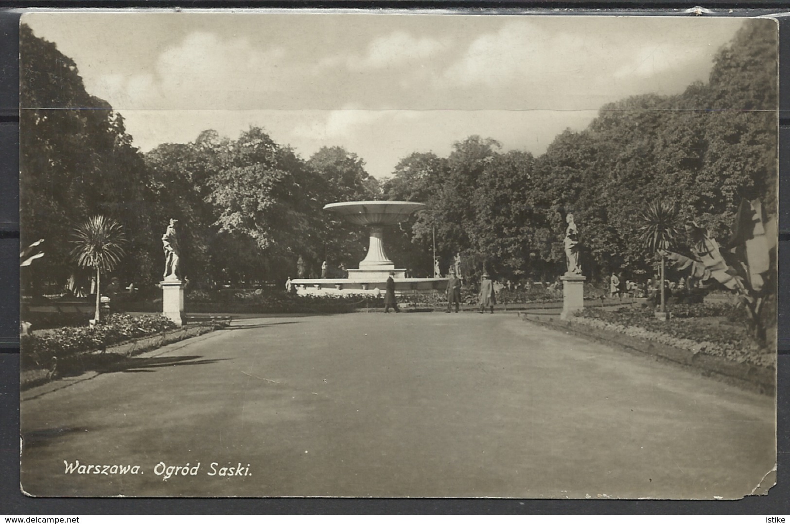 Poland, Warsaw, Saski- Saxon Garden, 1930. - Pologne
