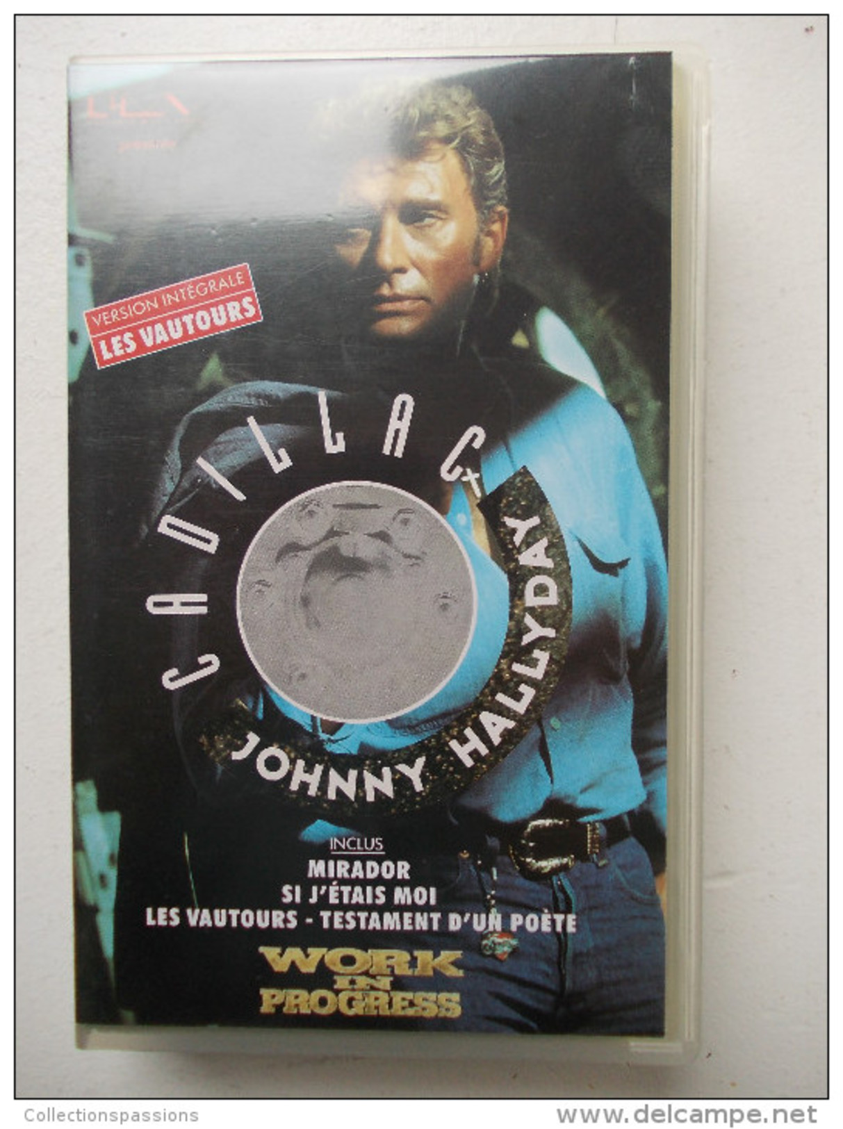 Cassette Vidéo VHS - JOHNNY HALLYDAY - Cadillac - - Concert Et Musique