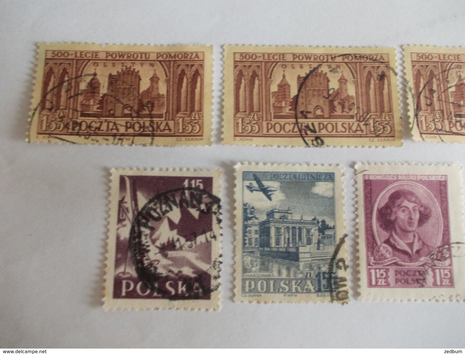 TIMBRE Pologne 285 781 38 860 612 Valeur Mini 3.65 &euro; - Used Stamps