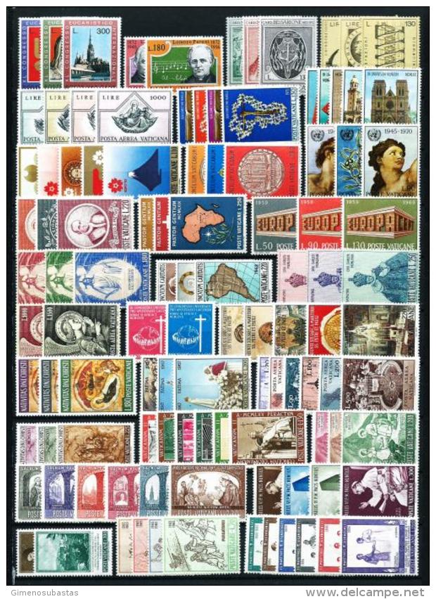 Vaticano -LOTE (30 Series)  En Nuevo - Collections