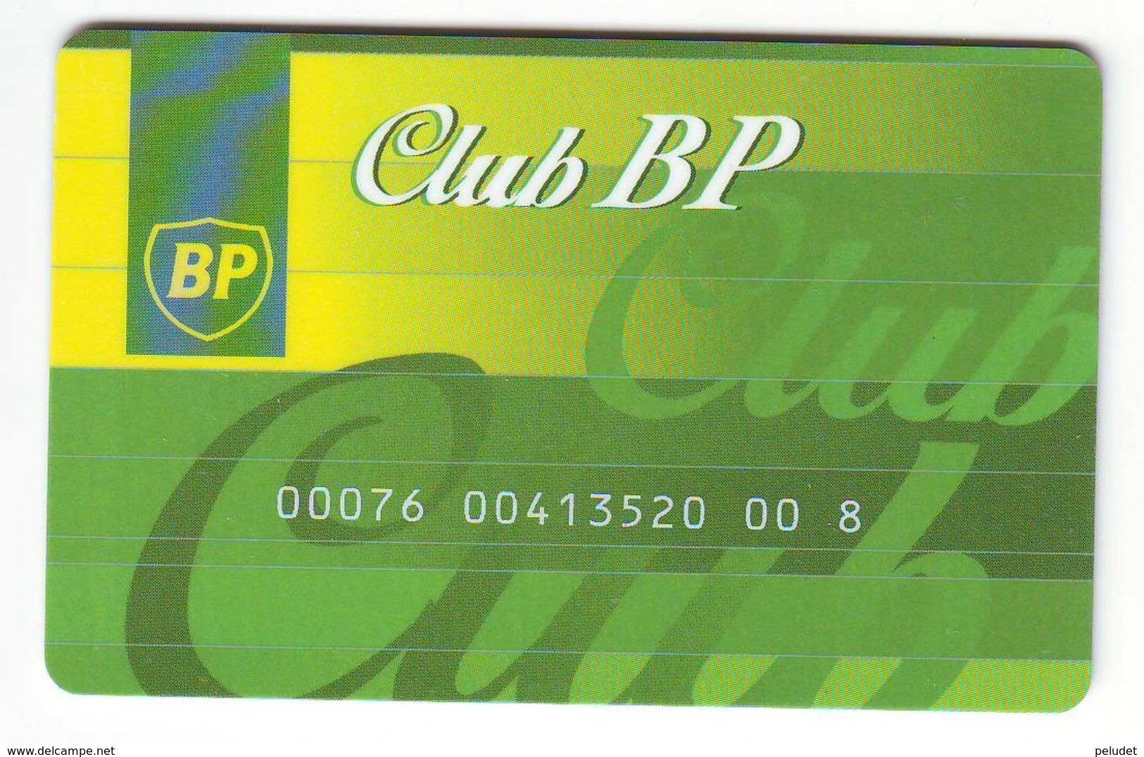 Card Carte BP - Club BP - Spain - Year ???? - Other & Unclassified