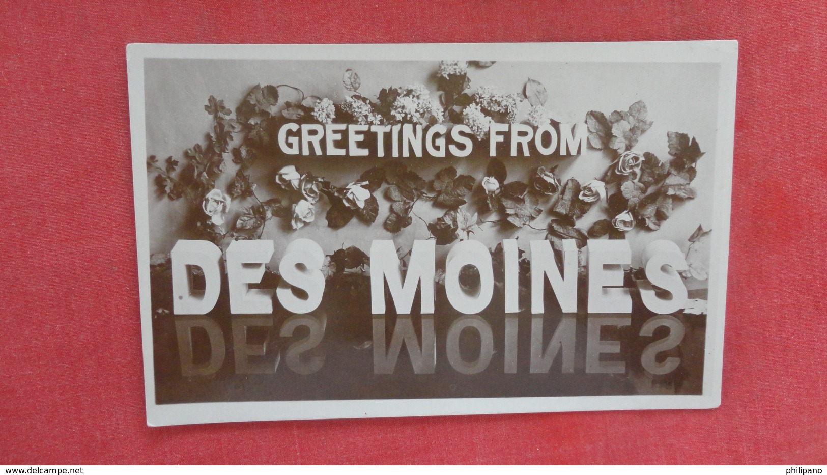 Greetings   - Iowa > Des Moines   Ref 2638 - Des Moines