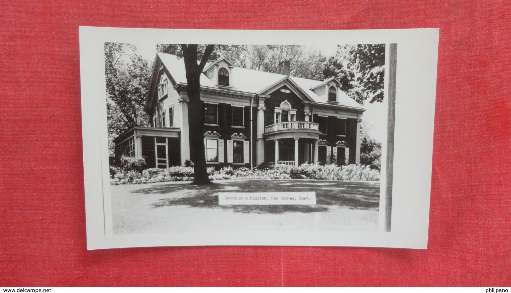 RPPC  Governor's Mansion   - Iowa > Des Moines   Ref 2638 - Des Moines