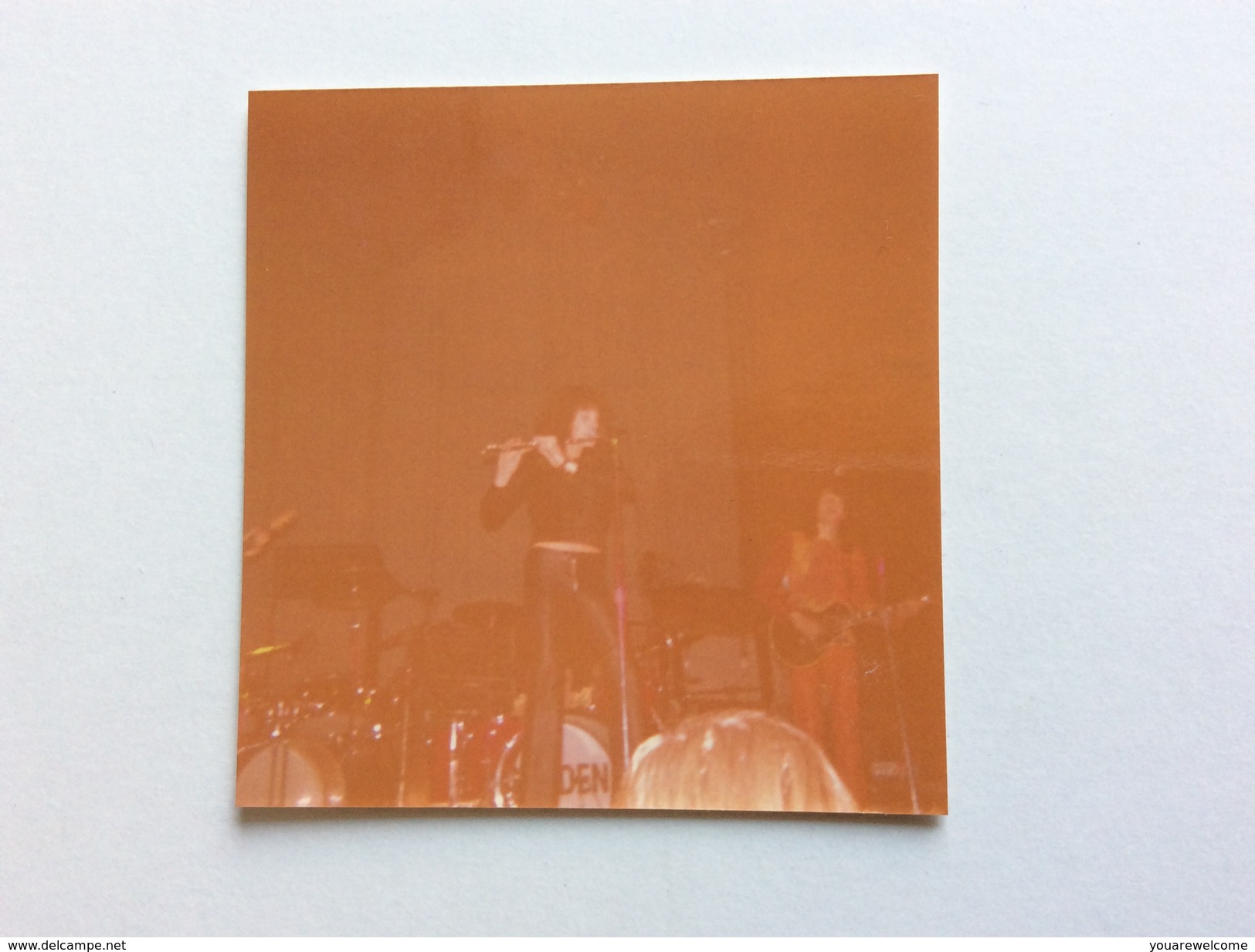 "GOLDEN EARRING" Netherlands Rock Band 3 RARE PHOTO's Taken By A Fan At THE WHO Concert München 1972 (rock Memorabilia - Foto's