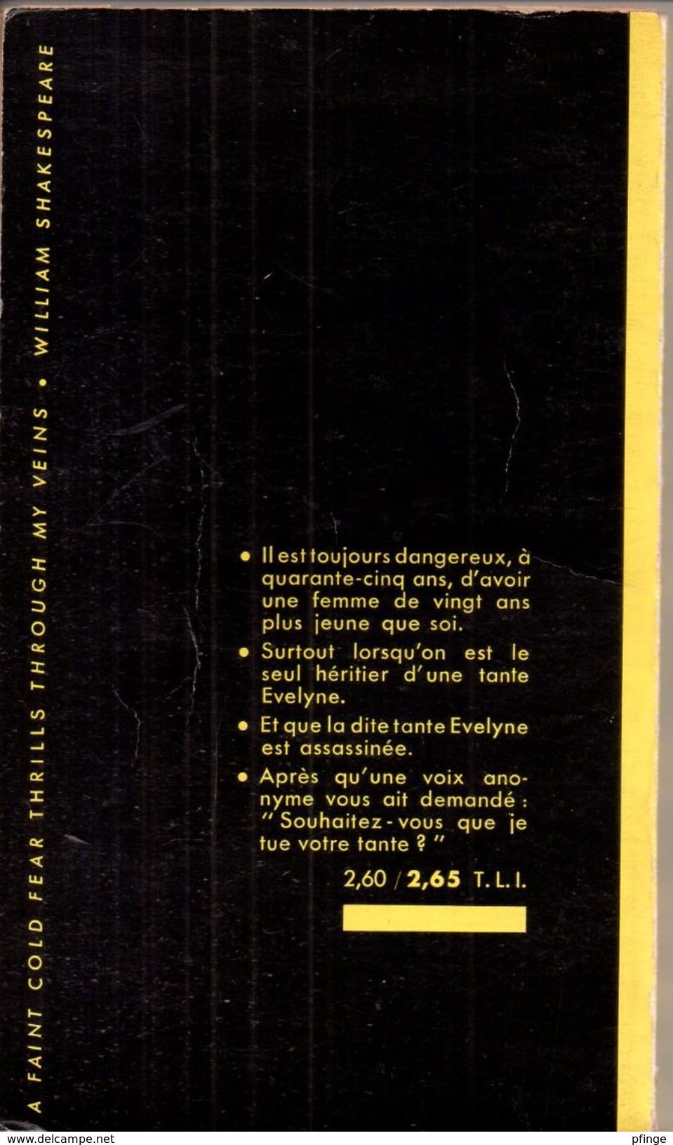 A Vos Souhaits...la Mort Par Louis C. Thomas - Crime-Club N°211 - Denoel Crime Club