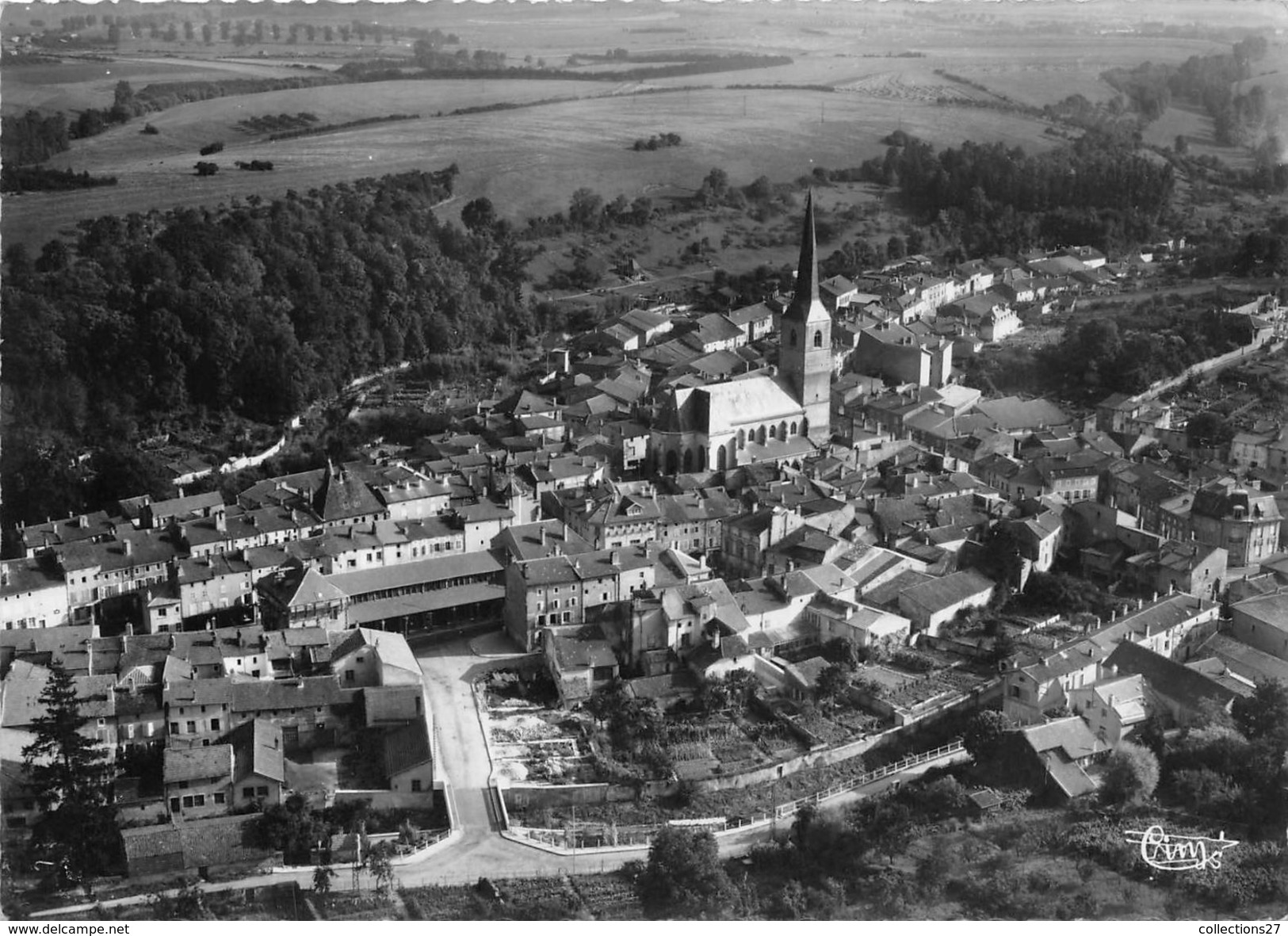 54-VEZELISE- VUE GENERALE AERIENNE - Vezelise