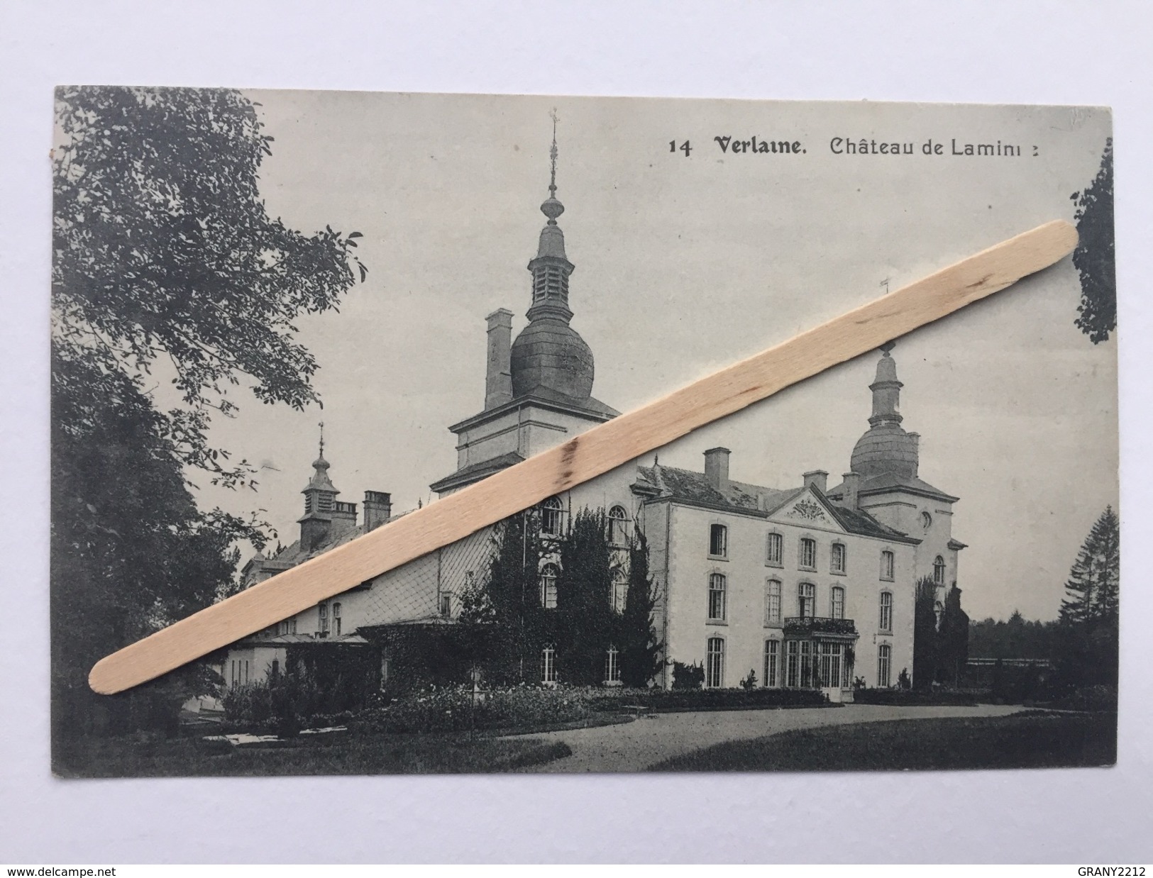 VERLAINE "Château De Laminne ( D'Audoumont )Panorama .Edit N.L.nº 14 ( 1911). - Verlaine