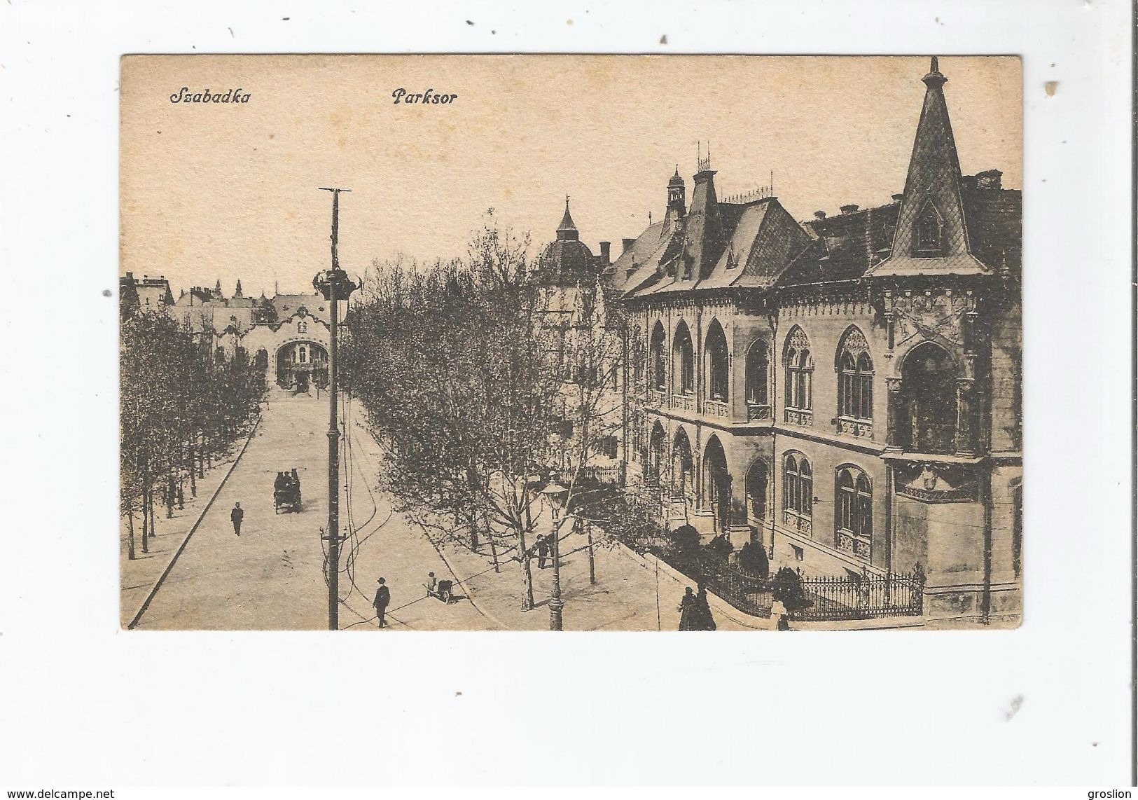 SZABADKA (SUBOTICA SERBIE) 43  PARKSOR  1918 - Serbie