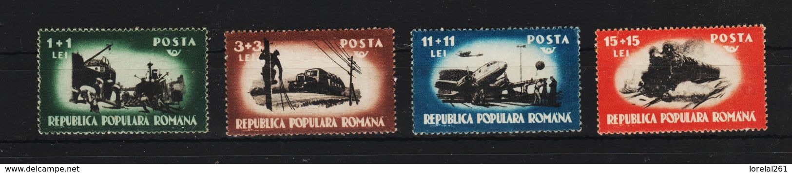 1948 - Transports Et Communications Mi No 1165/1168 Et Yv No 1066/1069 MNH - Nuevos