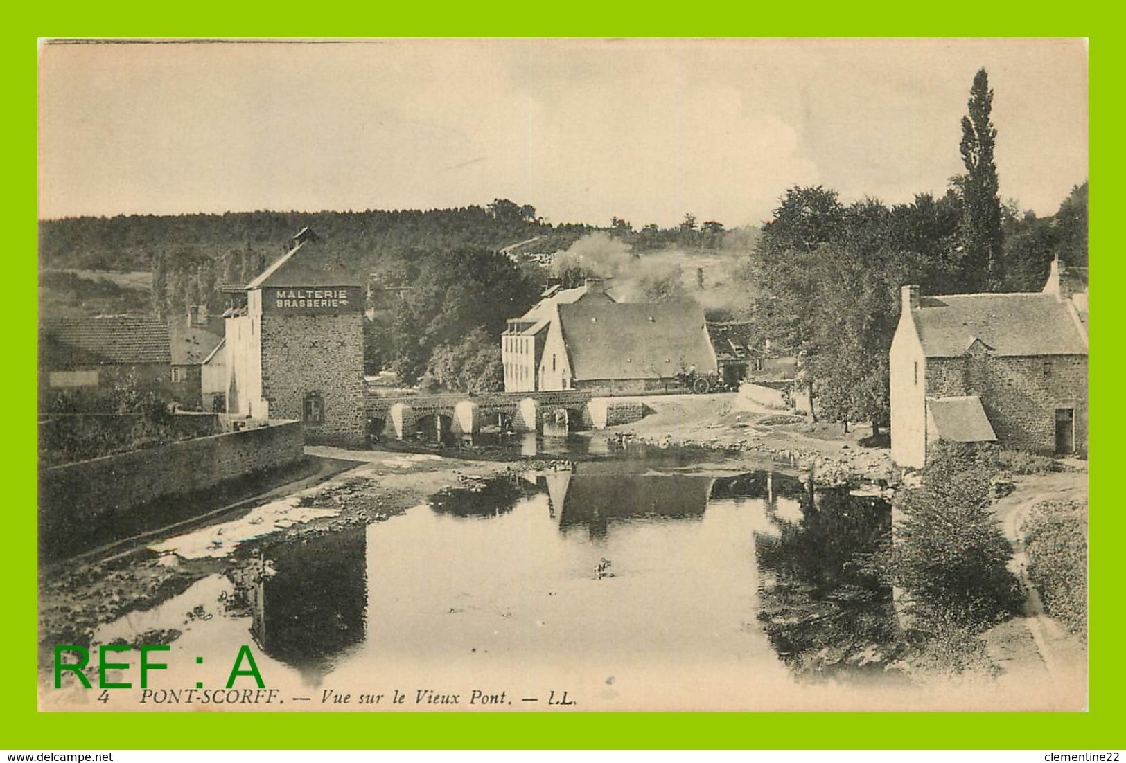 PONT SCORFF Vue Sur Le Vieux Pont - Pont Scorff