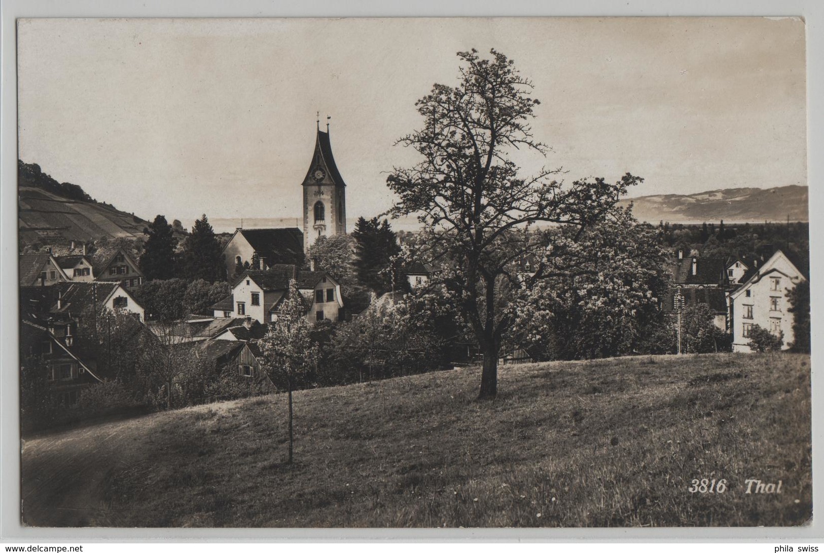 Thal SG Rheintal - Generalansicht - Photo: Frei & Co.No. 3816 - Thal