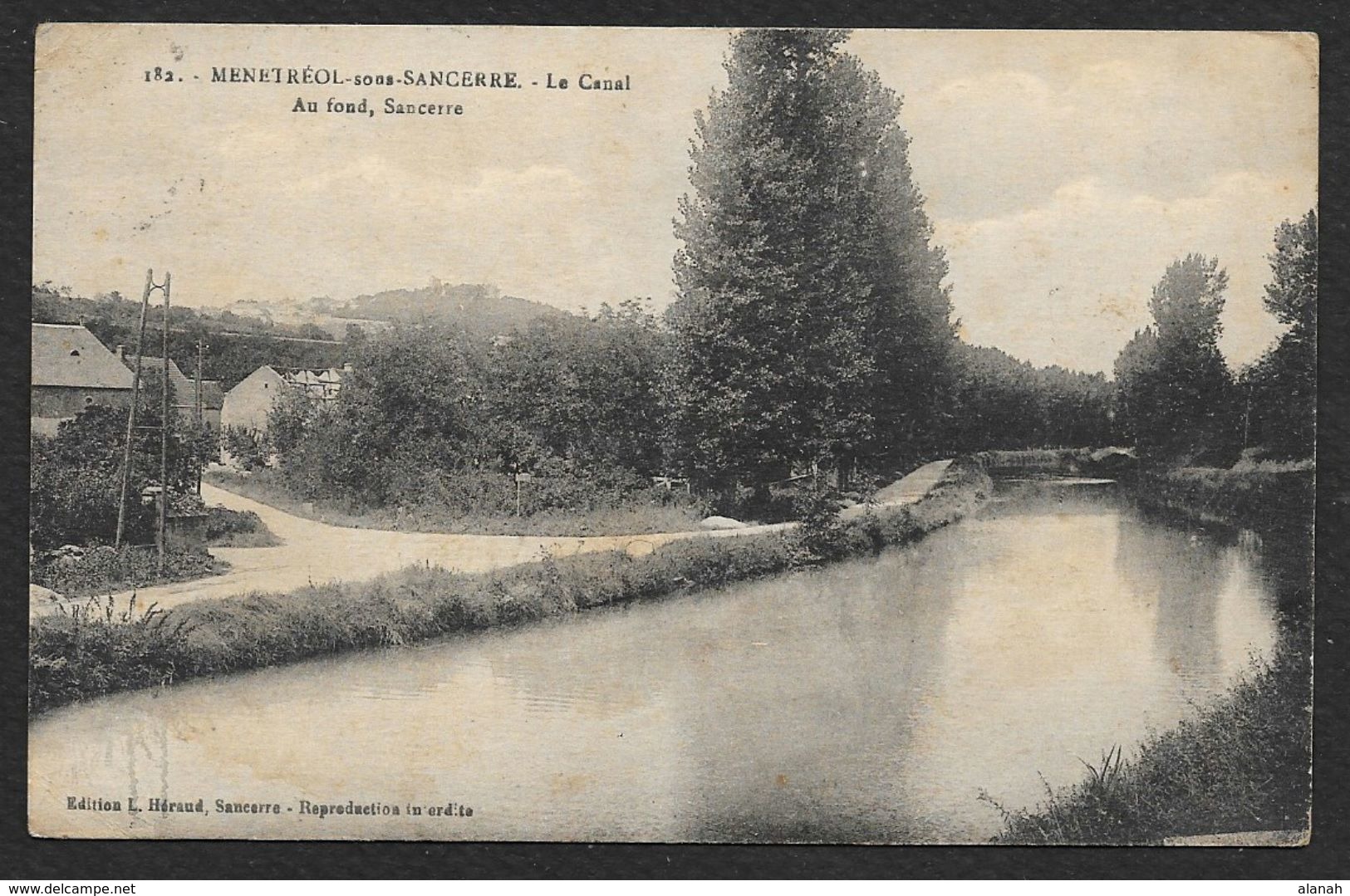 MENETEOL Sous SANCERRE Le Canal (Héraud) Cher (18) - Autres & Non Classés