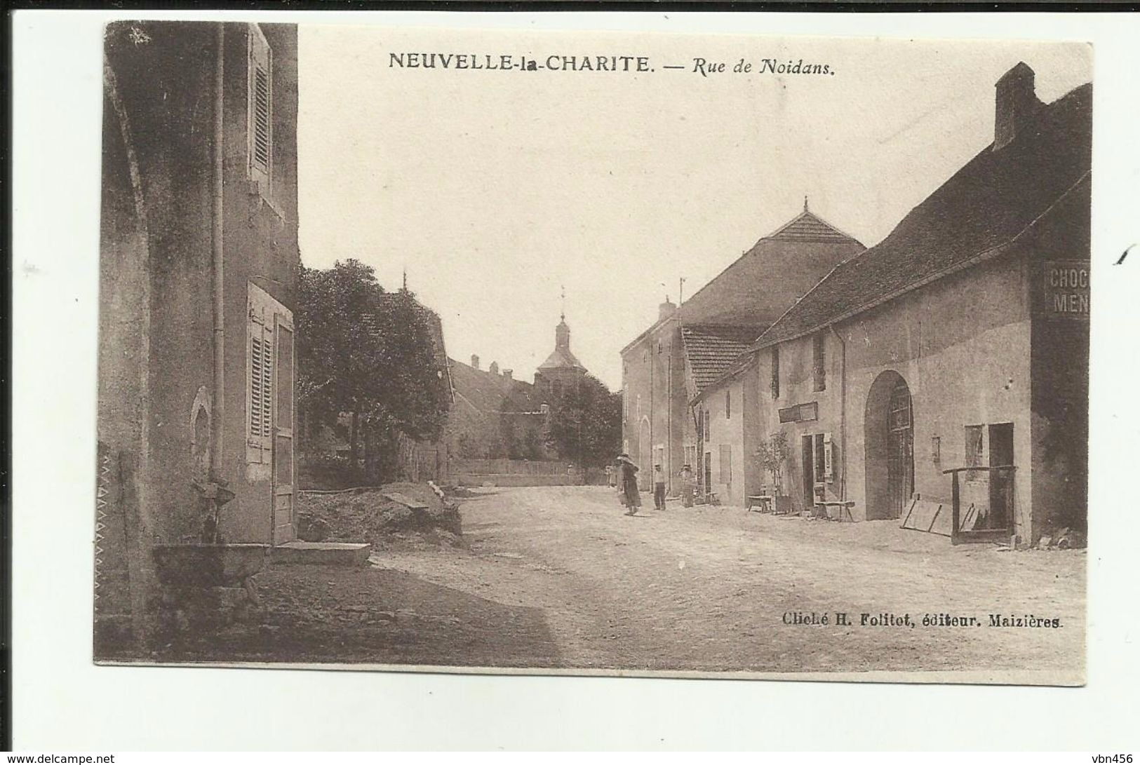 70 - Haute Saone  - Neuvelle Les La Charité - Rue De Noidans - Café ?? - Autres & Non Classés