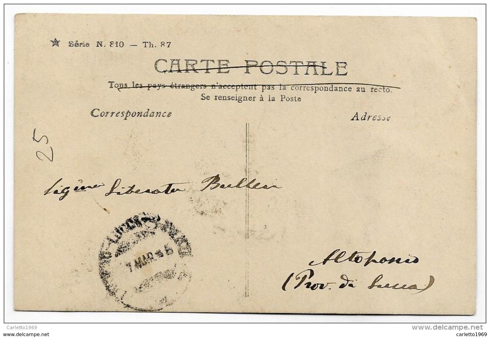 DE NHERIS STEBBING  PARIS  VIAGGIATA FP 1905 - Donne Celebri