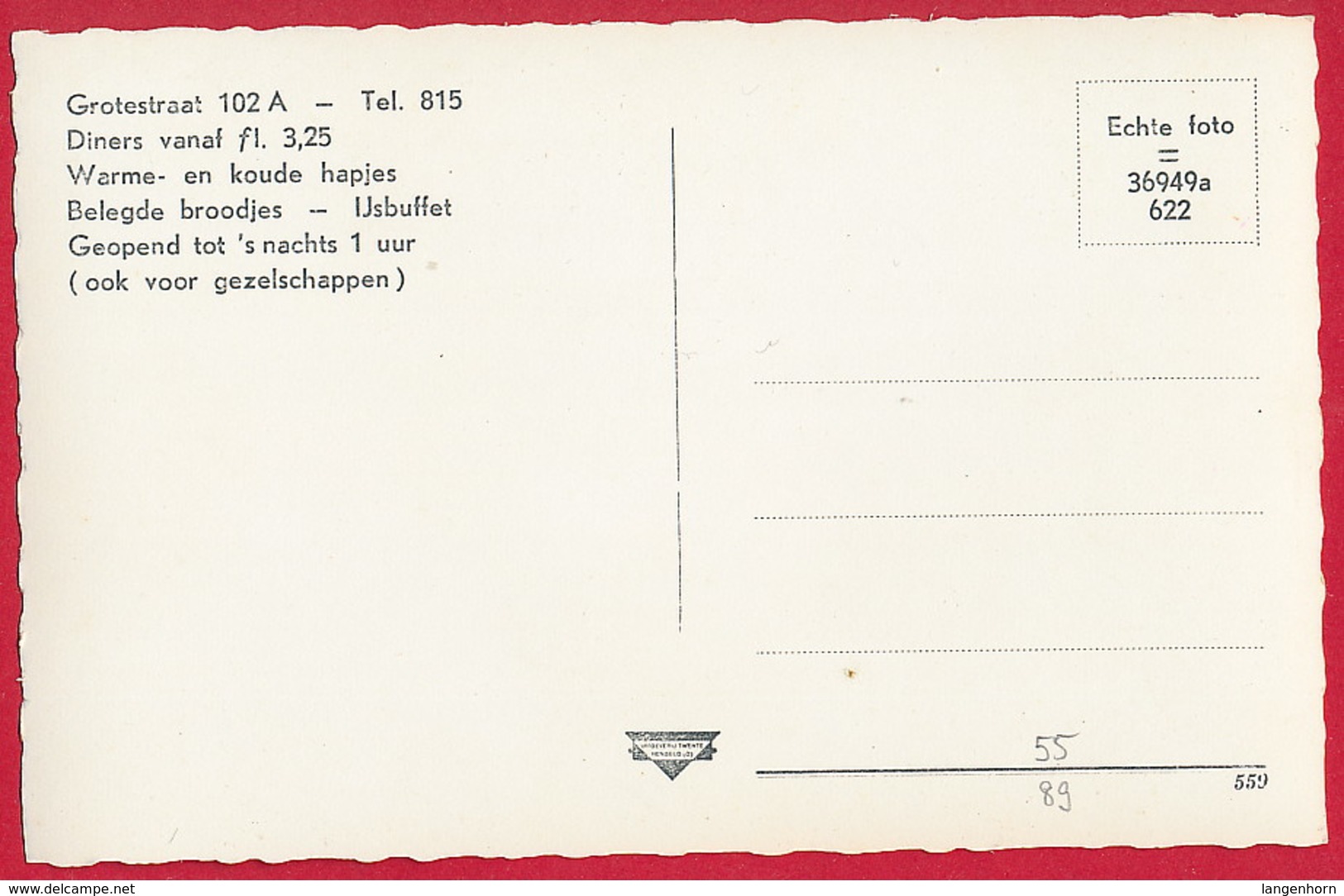 AK Niederlande 'Goor' ~ Um 1960 - Goor