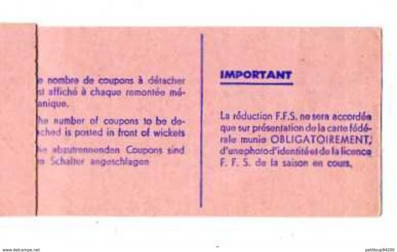 SYNDICAT NATIONAL DES TELEPHERIQUES DE FRANCE  SNTF Haute-Savoie  10 COUPONS REMONTEES MECANIQUES - Autres & Non Classés