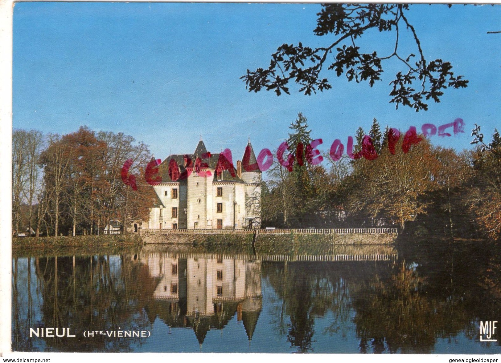 87 - NIEUL - CHATEAU DU XVE SIECLE REMANIE ET RESTAURE AU DEBUT DU SIECLE DERNIER- FAROU COUZEIX N° 87 C 14 - Nieul