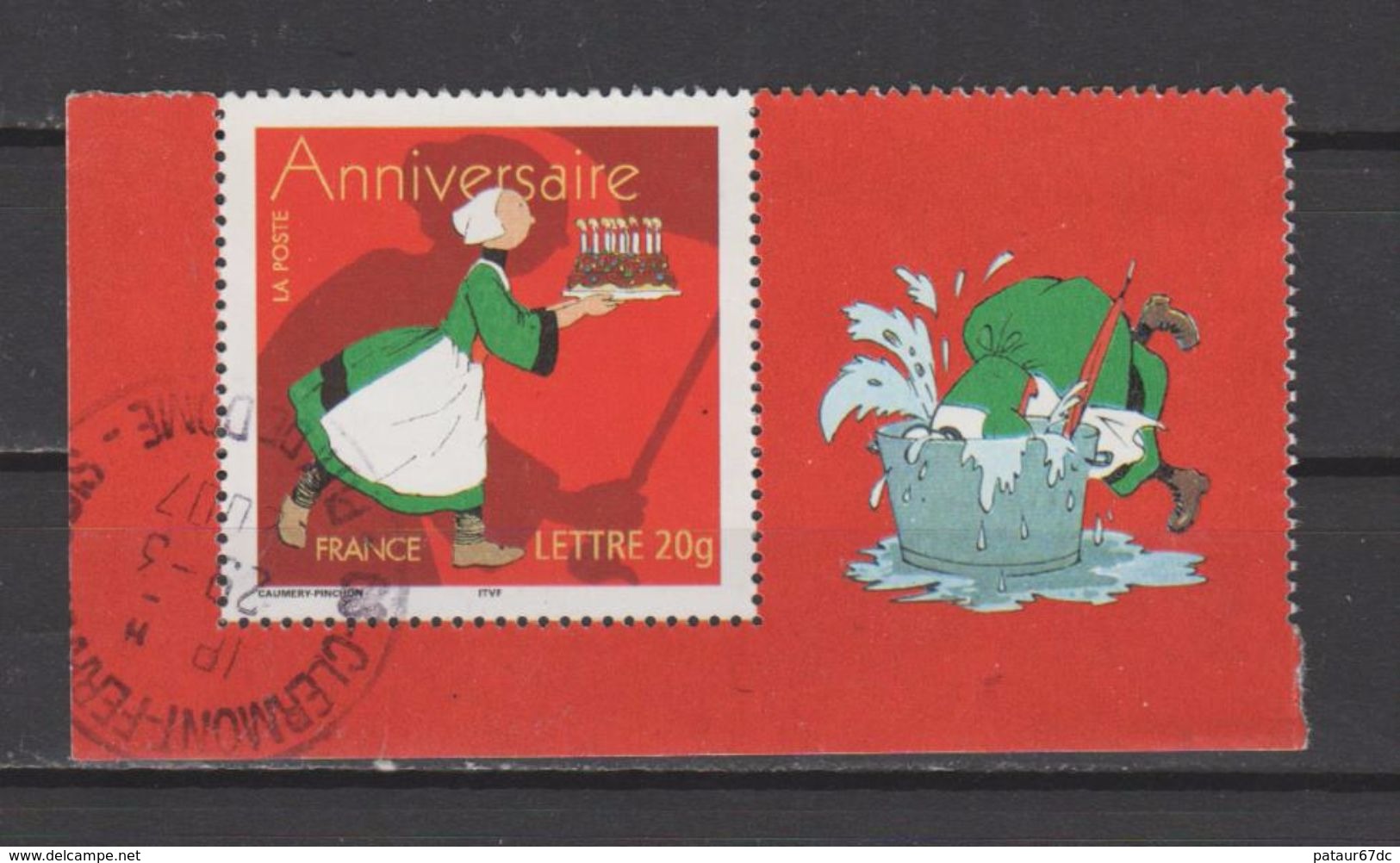 FRANCE / 2005 / Y&T N° 3778 : Anniversaire (Bécassine) Du Bloc - Choisi - Cachet Rond (mars 2007) - Oblitérés