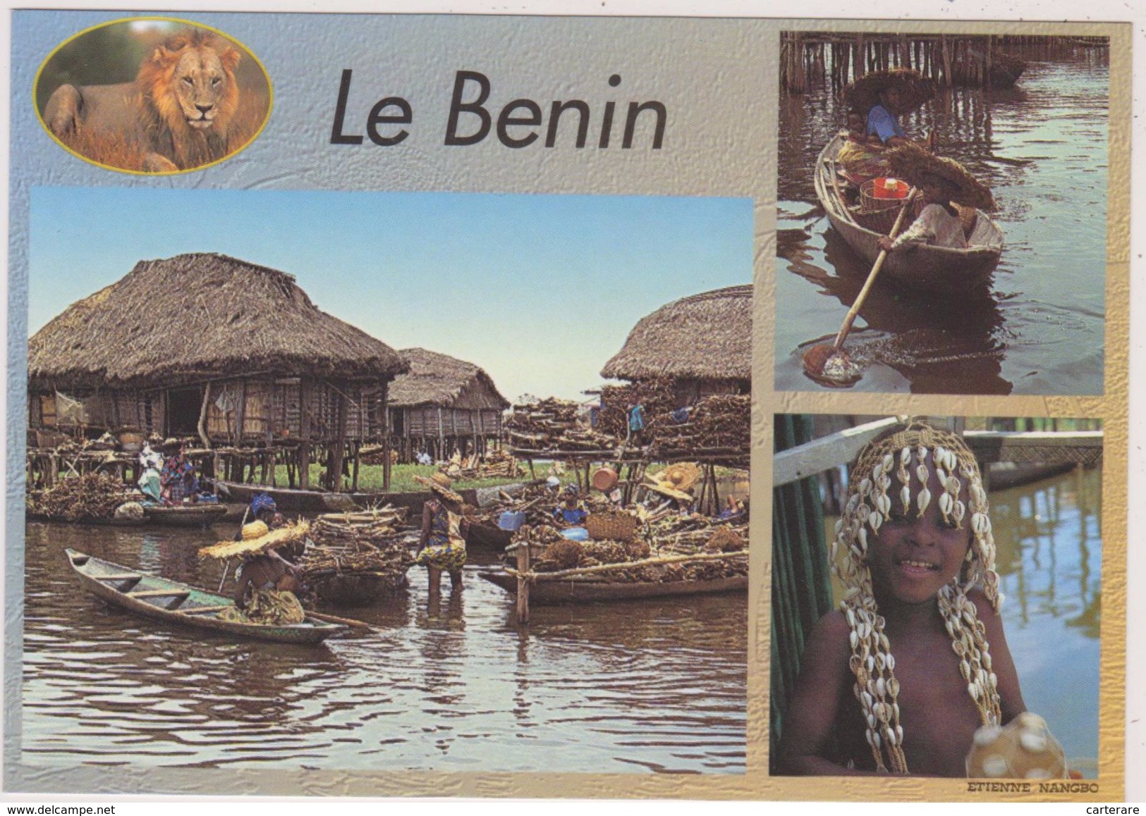AFRIQUE,AFRICA,Dahomey , Devenu Bénin En 1975,EX Empire Colonial Français,GANVIE - Benin