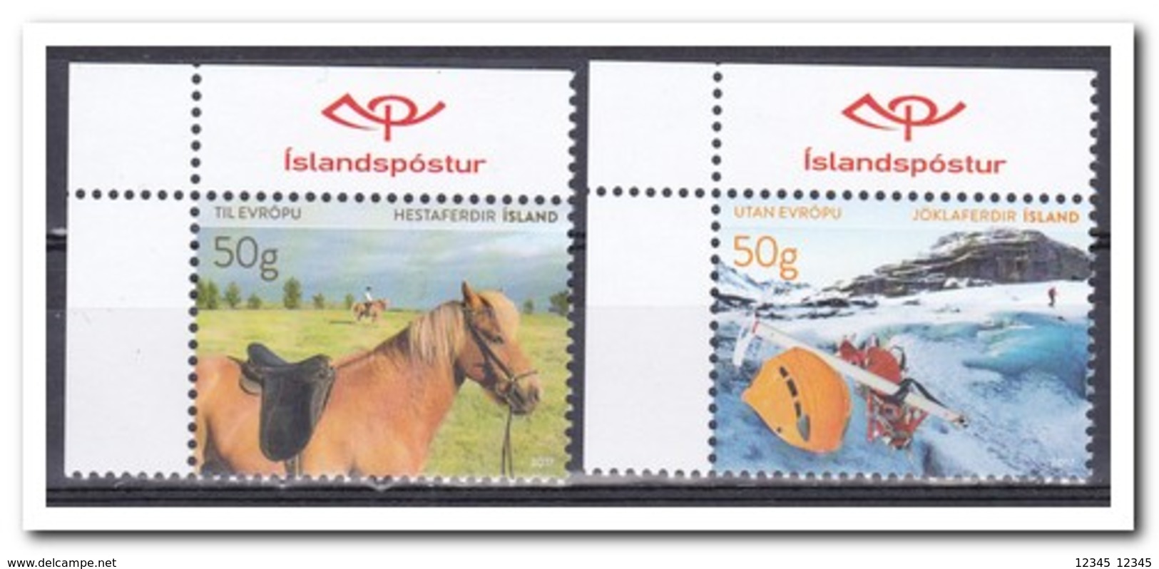IJsland 2017, Postfris MNH, Tourist Stamps - Neufs