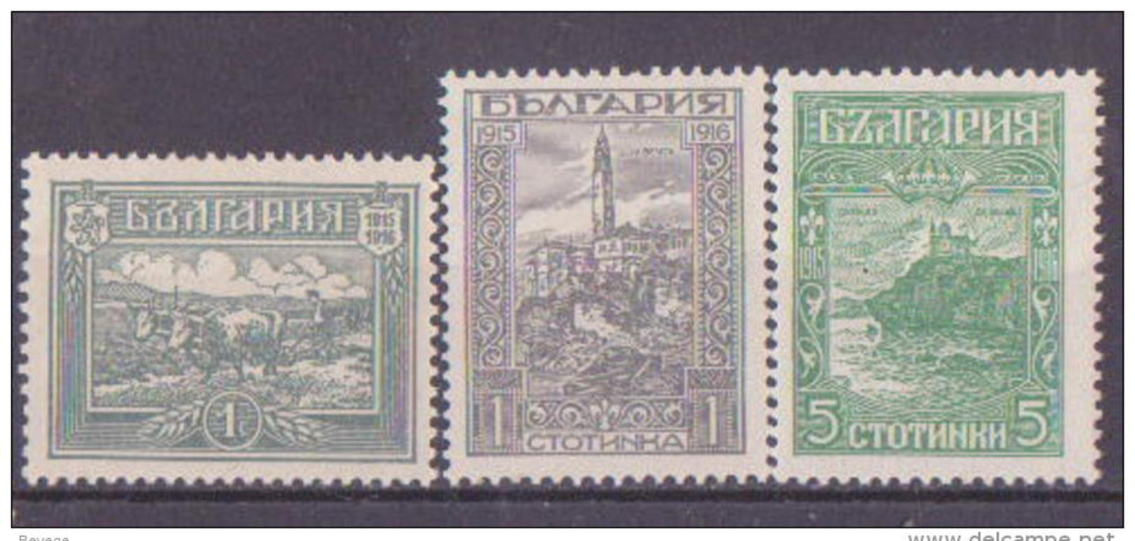 64-263 // BG - 1918   BEFREIUNG Von MAZEDONIEN  Mi 119/21 ** - Nuevos