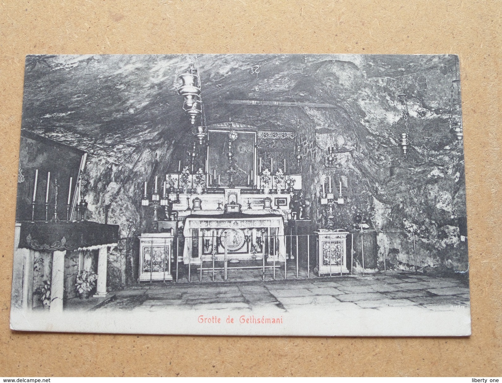 Grotte De Gethsémani () Anno 1909 ( Zie Foto Voor Details ) !! - Israel