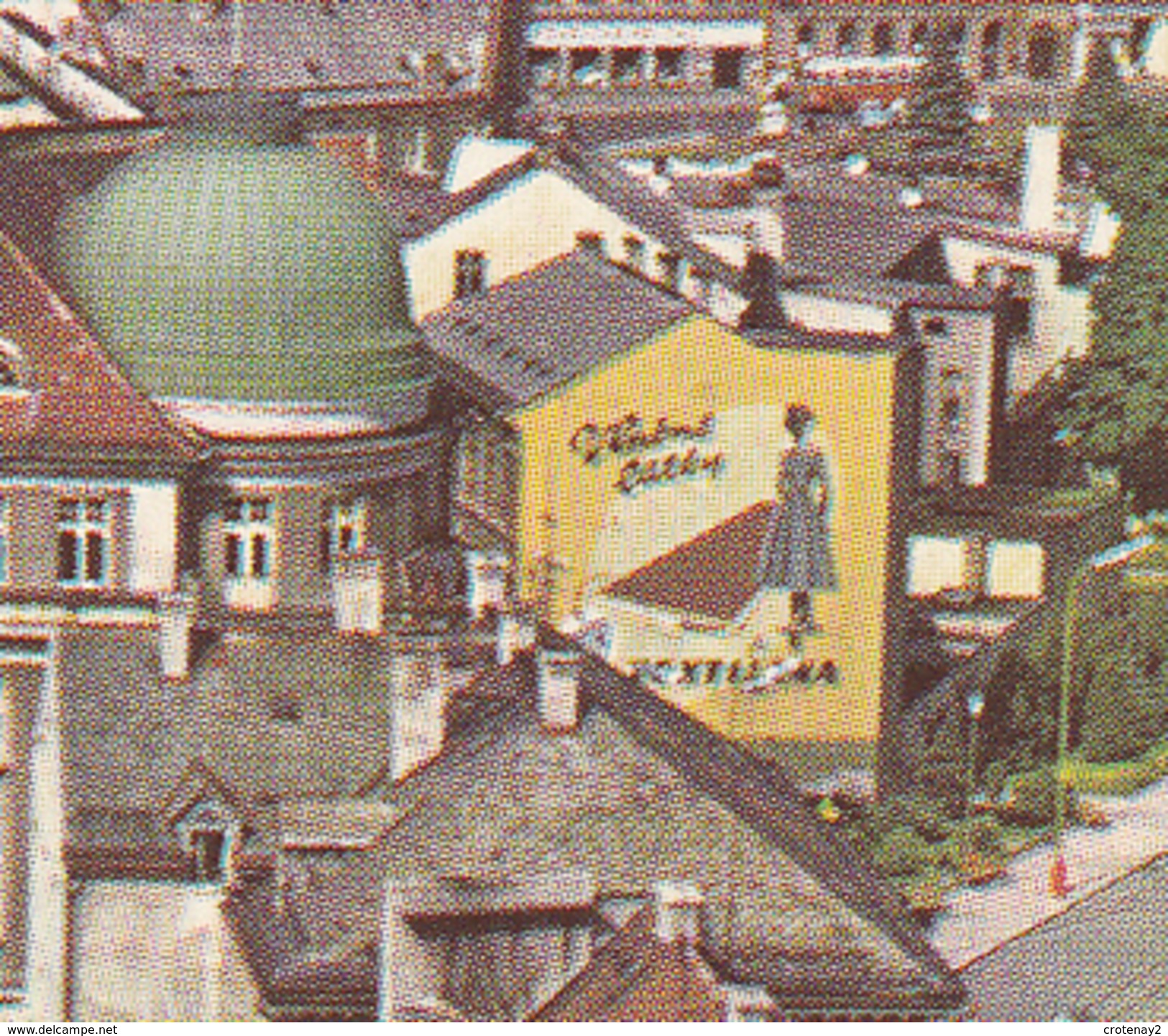 LIBEREC Ceskoslovensko En 1968 Très Belle Vue Générale VOIR ZOOM Belle Pub Murale VOIR TIMBRE - Czech Republic