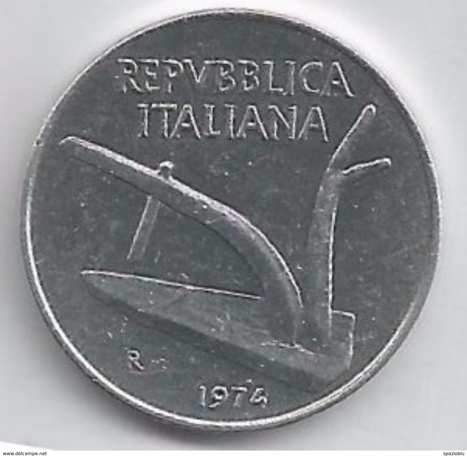 Italia Repubblica 10 Lire 1974 R - 10 Lire