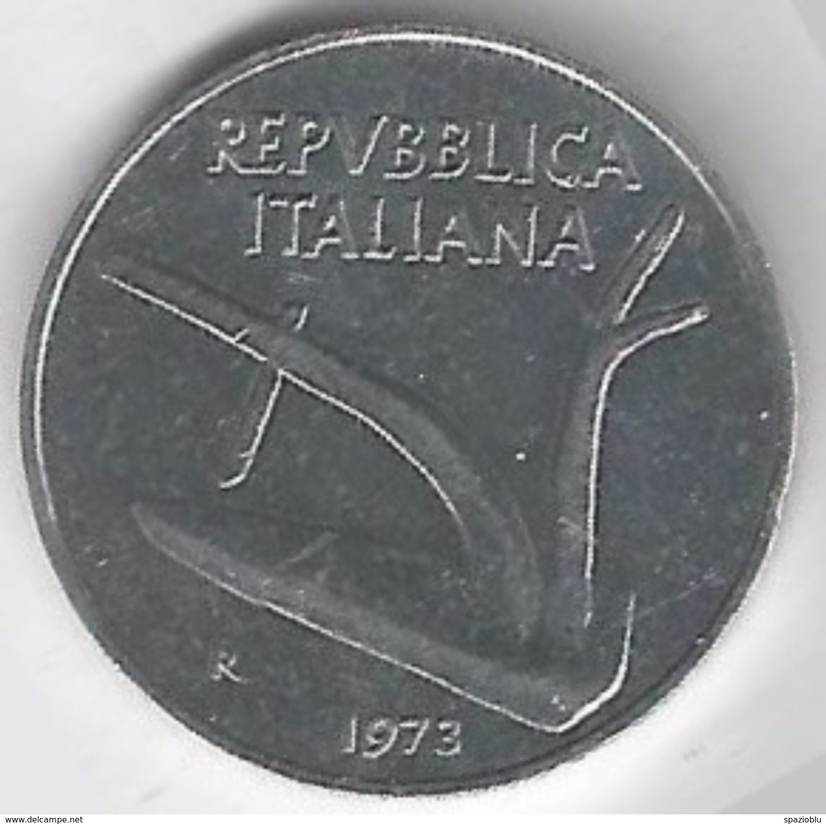 Italia Repubblica - 10 Lire 1973 R - 10 Lire