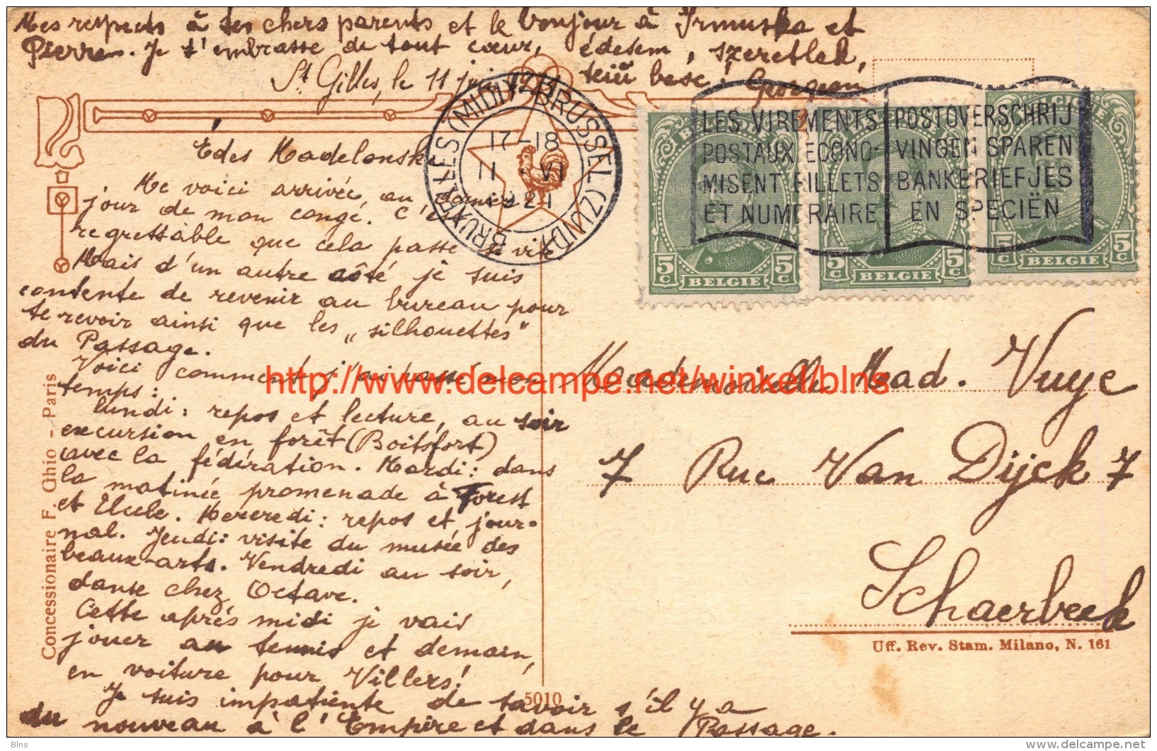 1921 Paysage - België-Belgique - Autres & Non Classés
