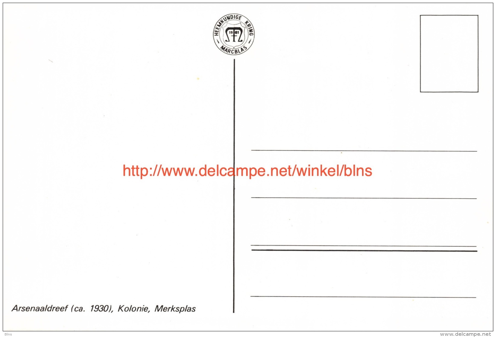 Arsenalendreef 1930 Kolonie - Merksplas - Merksplas