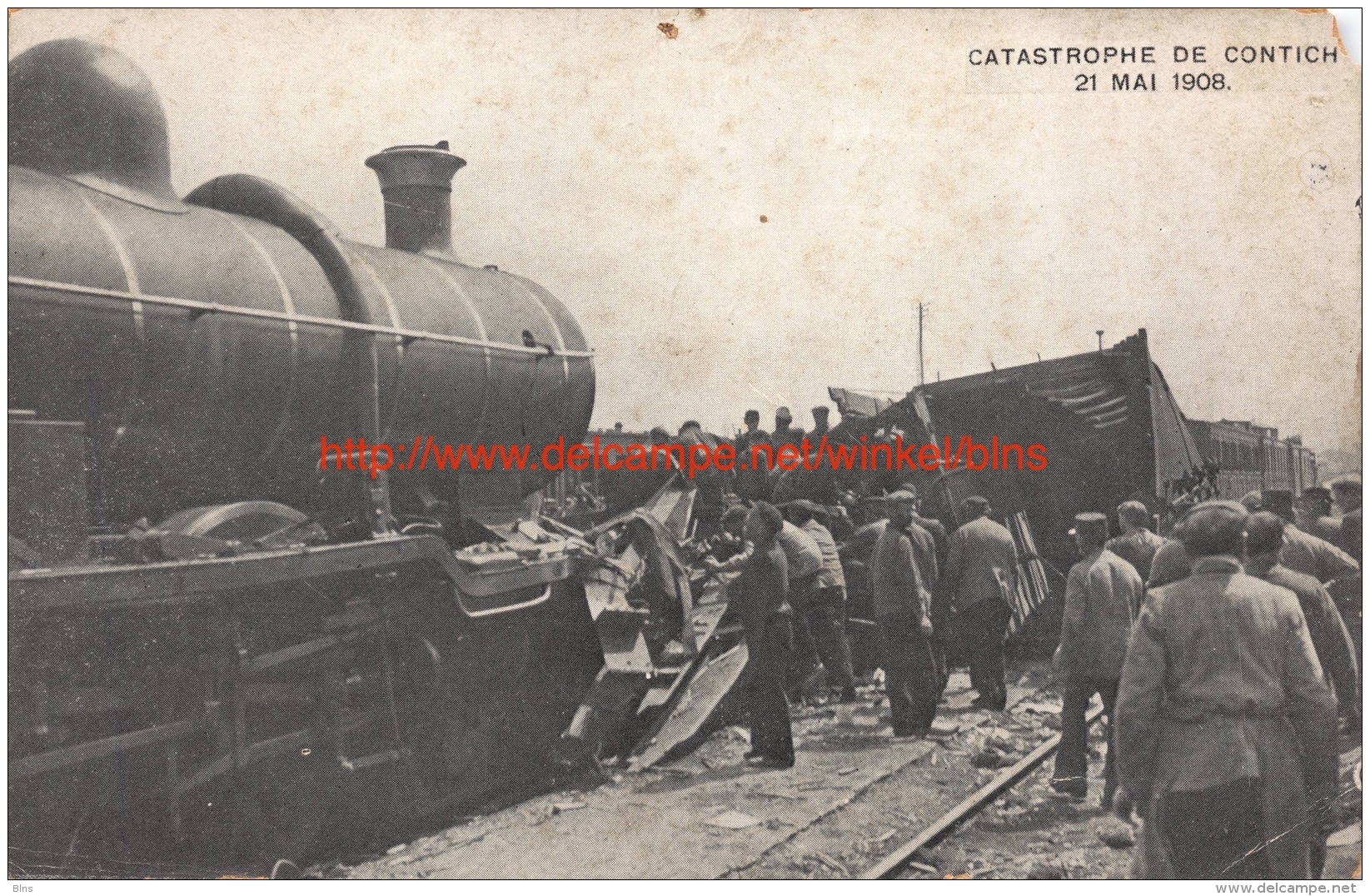 21 Mei 1908 Catastrophe De Contich - Kontich - Kontich