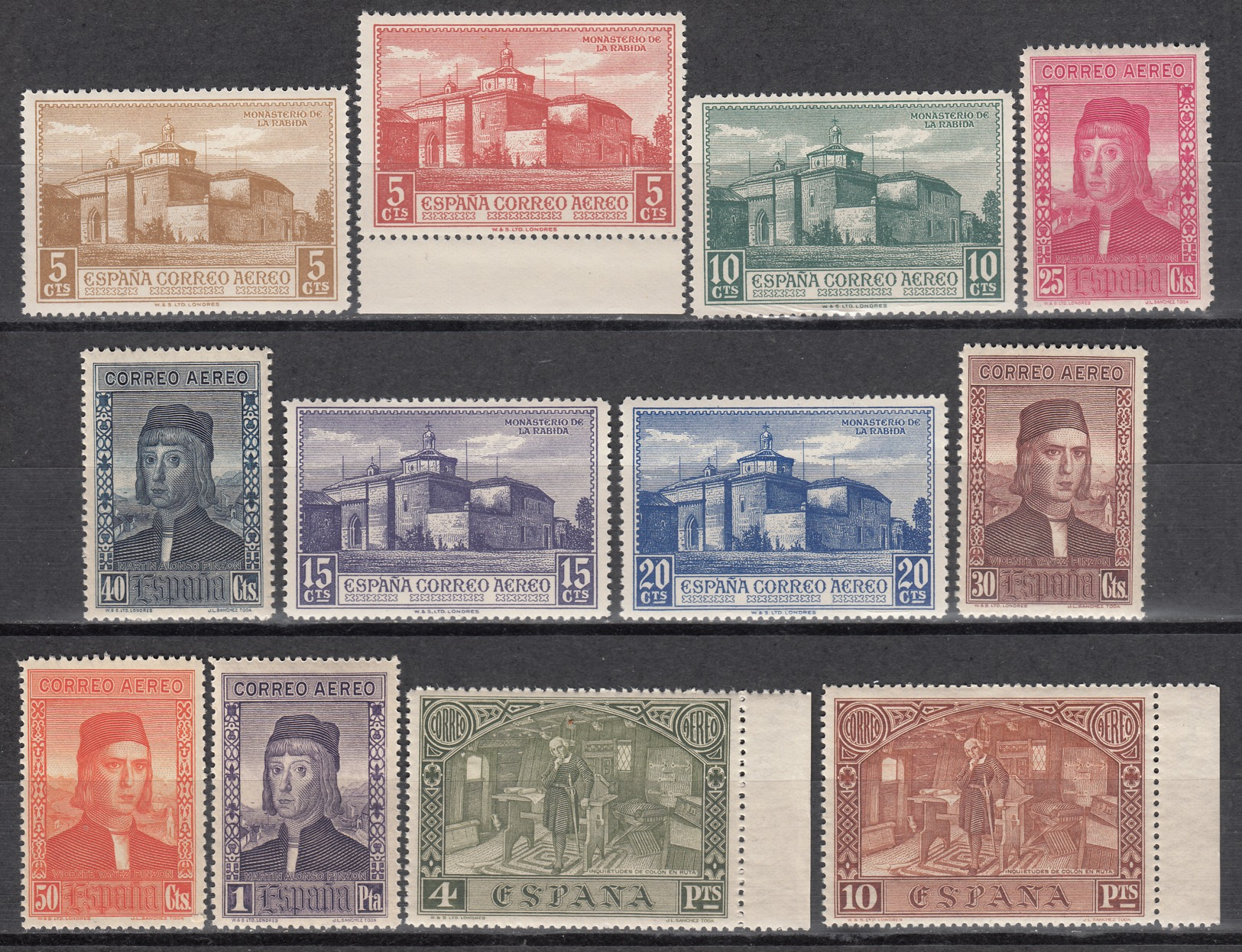 1930  EDIFIL Nº 547 / 558  / ** / - Unused Stamps