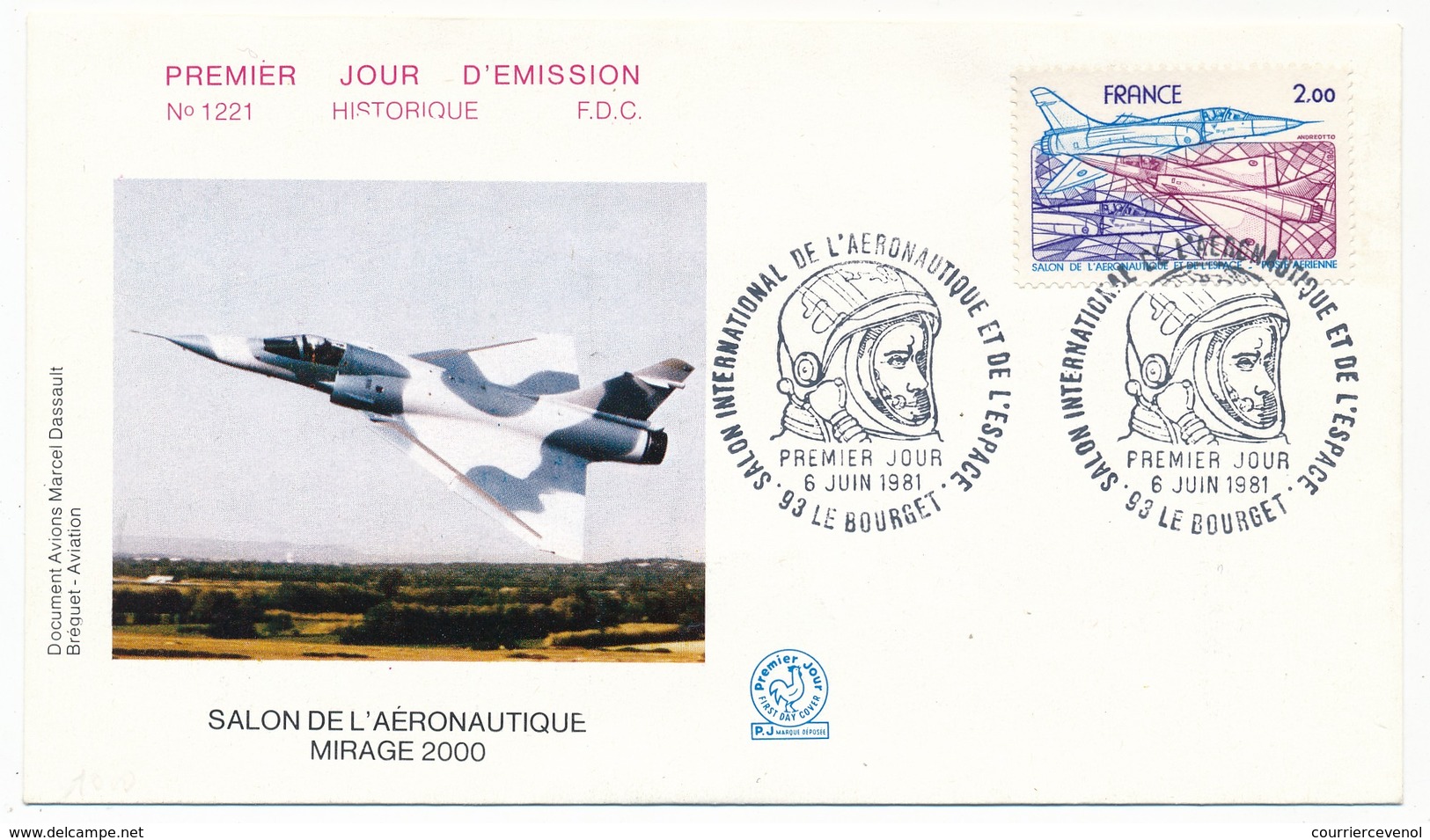 FRANCE - Enveloppe - Salon International De L'Aéronautique Et De L'Espace - Le Bourget - 1981 - 1960-.... Covers & Documents