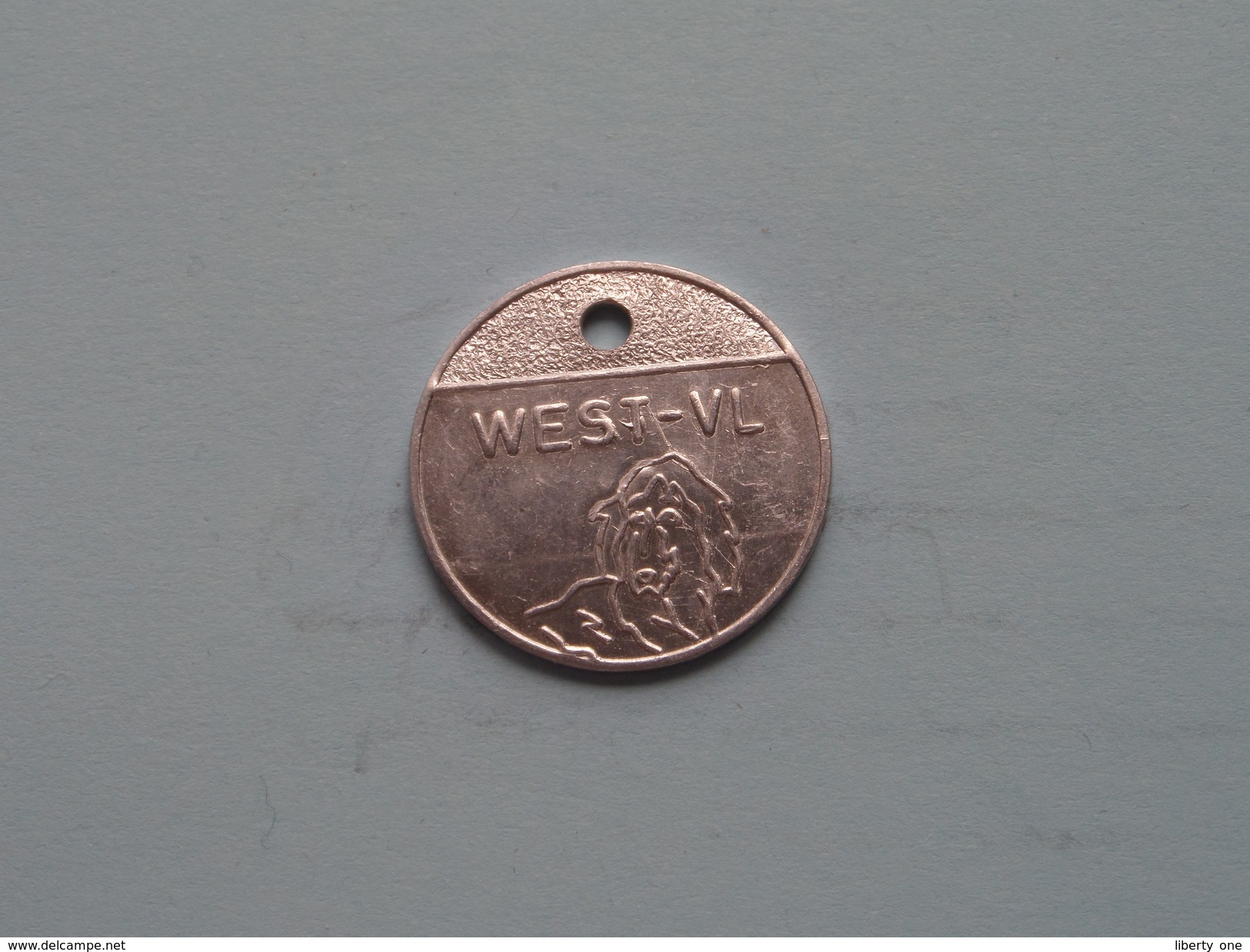 Belasting Op HONDEN West Vlaanderen 1980 ( TOKEN For Dog / Chien TAX / For Detail, Zie/see Photo ) ! - Autres & Non Classés