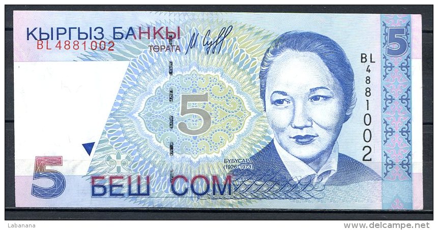 460-Kirghzistan Billets De 5 Son 1997 BL488 - Kirgizië