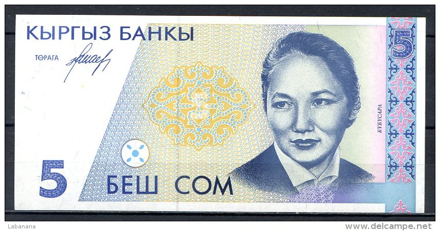 460-Kirghzistan Billets De 5 Son 1994 AC454 Neuf - Kirghizistan