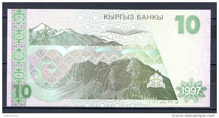 460-Kirghzistan Billets De 10 Son 1997 BA037 Neuf - Kirgizië