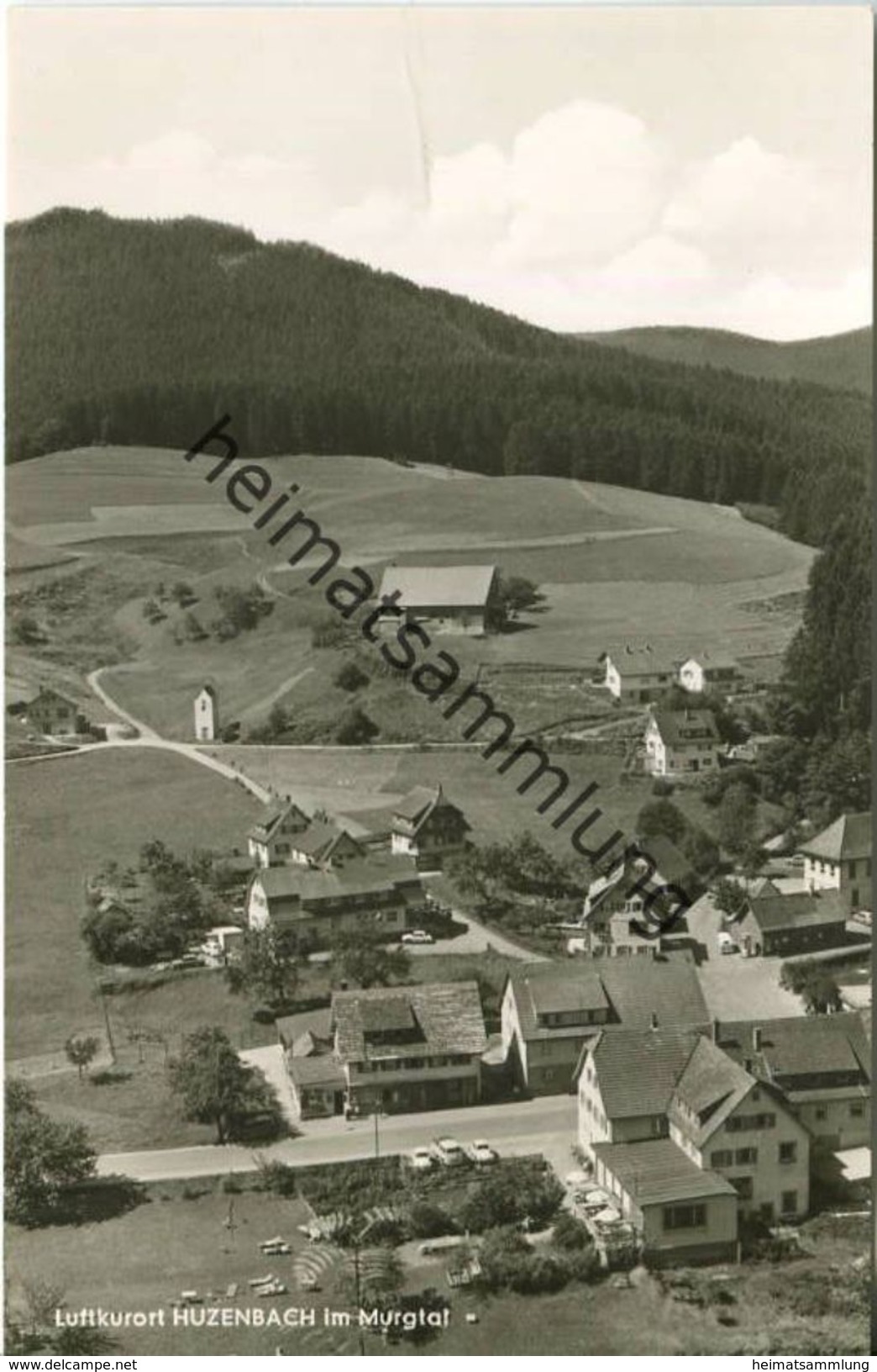 Huzenbach - Foto-AK - Verlag A. Hermann & Co. Stuttgart - Baiersbronn